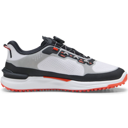 Puma Ignite Elevate 2 Disc Golf Shoes White/Black