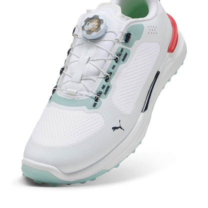 Puma Ignite Elevate 2 Disc Golf Shoes White/Modern Mint