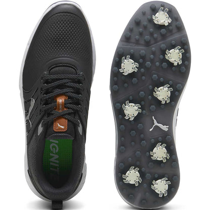 Puma Ignite Elevate 2 Tour Golf Shoes Black/Silver/Slate Sky
