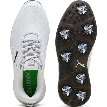 Puma Ignite Elevate 2 Tour Golf Shoes White/Black