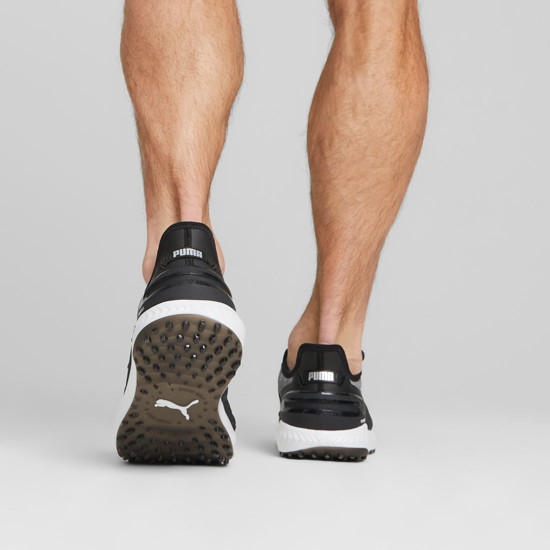 Puma Ignite Elevate Golf Shoes Black/Silver