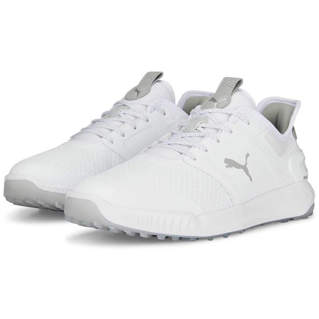 Puma Ignite Elevate Golf Shoes White/Silver