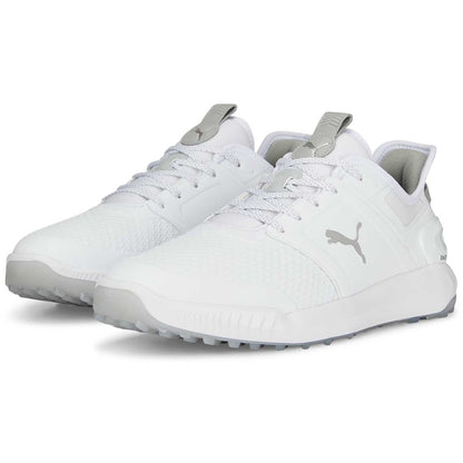 Puma Ignite Elevate Golf Shoes White/Silver