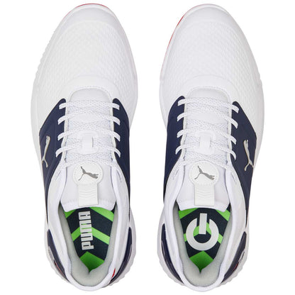 Puma Ignite Elevate Golf Shoes White/Silver/Navy