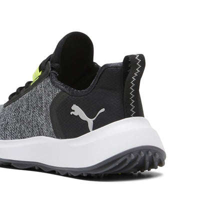 Puma Juniors Fusion Crush Sport Golf Shoes Black/Electric Lime