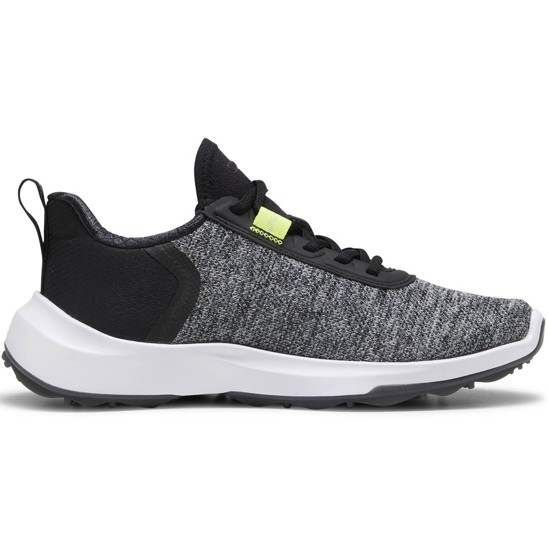 Puma Juniors Fusion Crush Sport Golf Shoes Black/Electric Lime