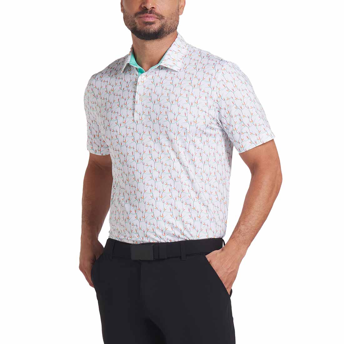 Puma MATTR Paradise Golf Polo