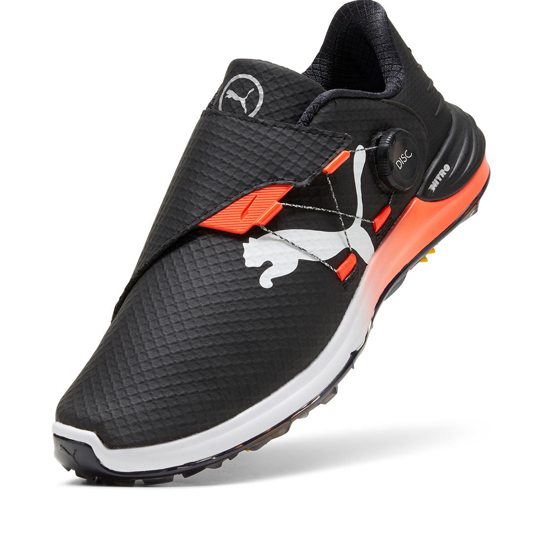 Puma PhantomCat Nitro Disc Golf Shoes Black/Red Blast