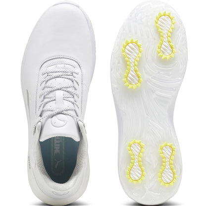 Puma PhantomCat Nitro Golf Shoes White/Silver/Feather Grey