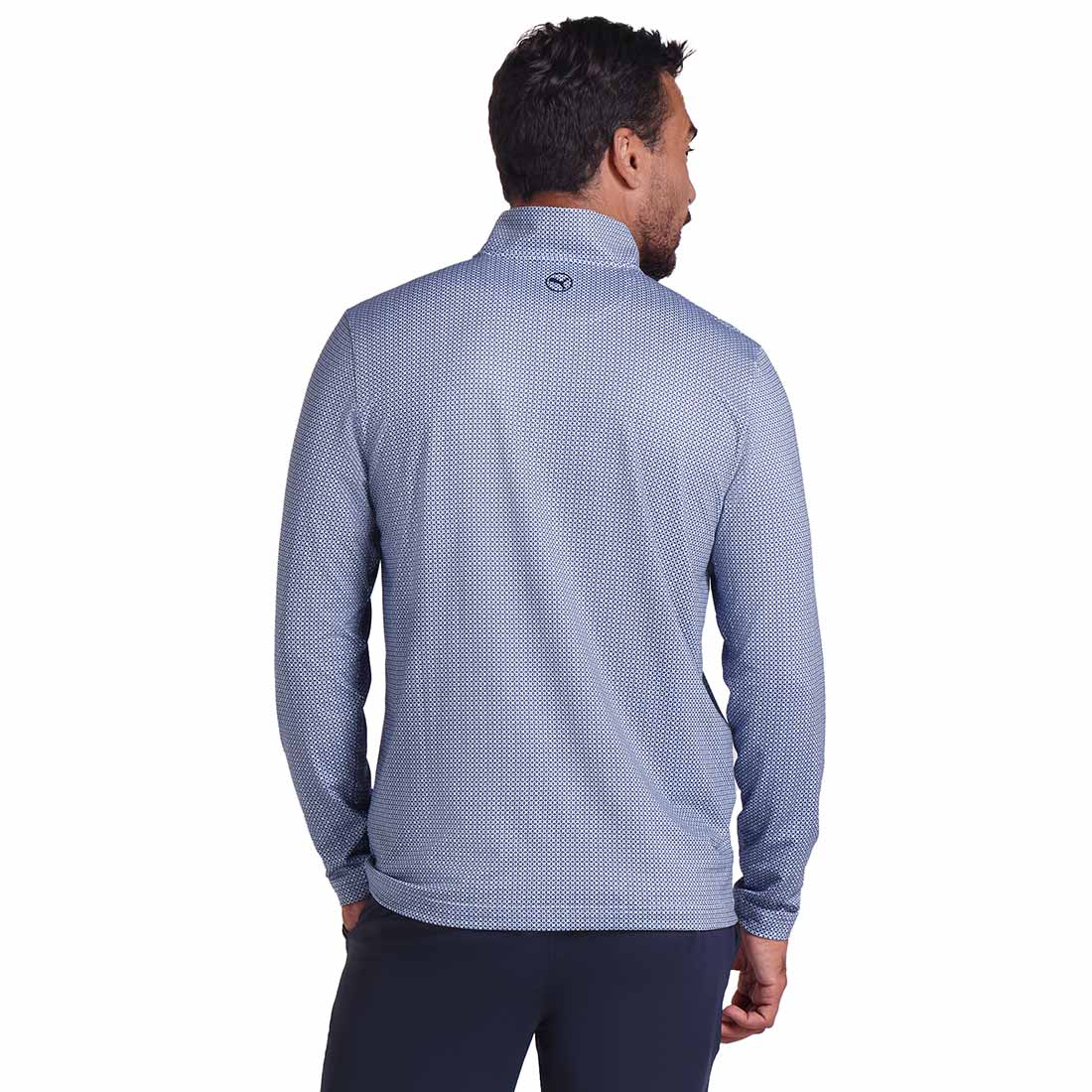Puma Pure 2.0 Tile Quarter Zip Golf Pullover