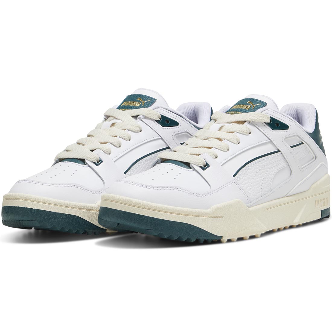 Puma Slipstream G Golf Shoes White/Varsity Green