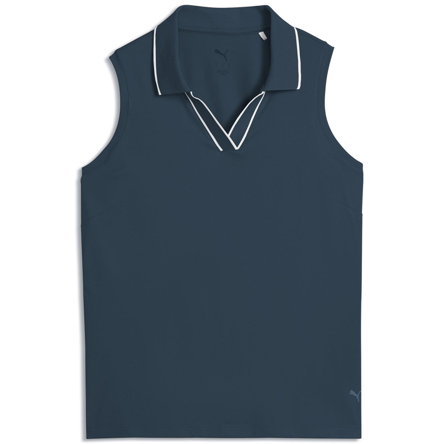 Puma Women's Cloudspun Ess Sleeveless Golf Polo