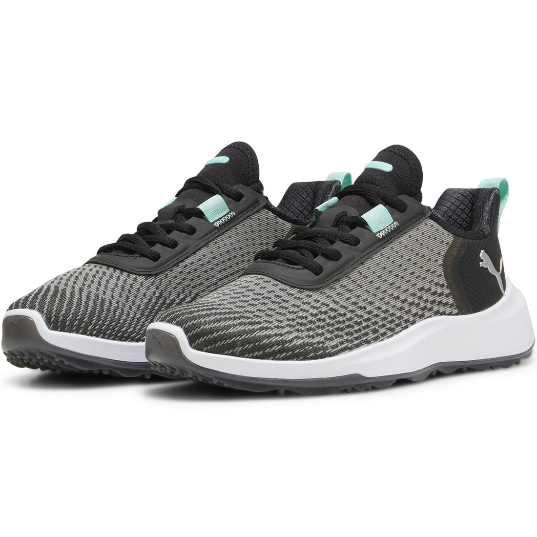 Puma Women's Fusion Crush Sport Golf Shoes Black/Mint