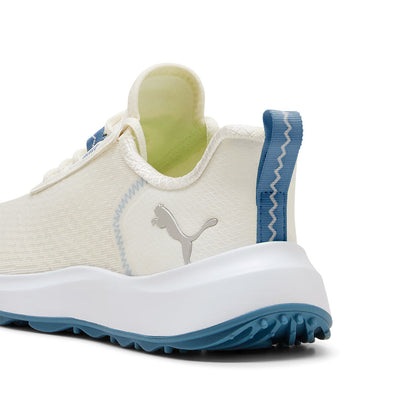 Puma Women's Fusion Crush Sport Golf Shoes Warm White/Blue Horizon