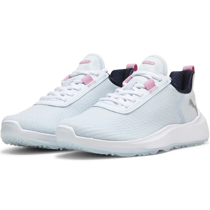 Puma Women's Fusion Crush Sport Golf Shoes Icy Blue/Pink Icing