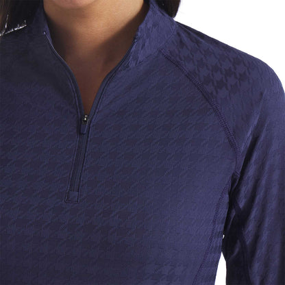 Puma Women's Houndstooth Golf 1/4 Zip
