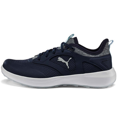 Puma Women's Ignite Malibu Golf Shoes Navy/Icy Blue/White