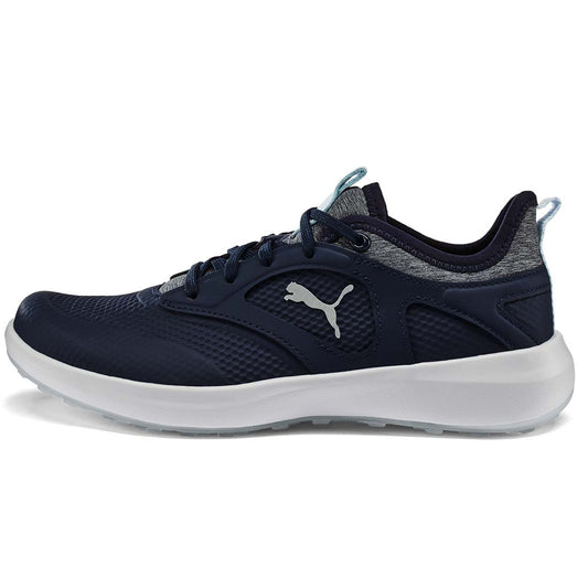 Puma Women's Ignite Malibu Golf Shoes Navy/Icy Blue/White