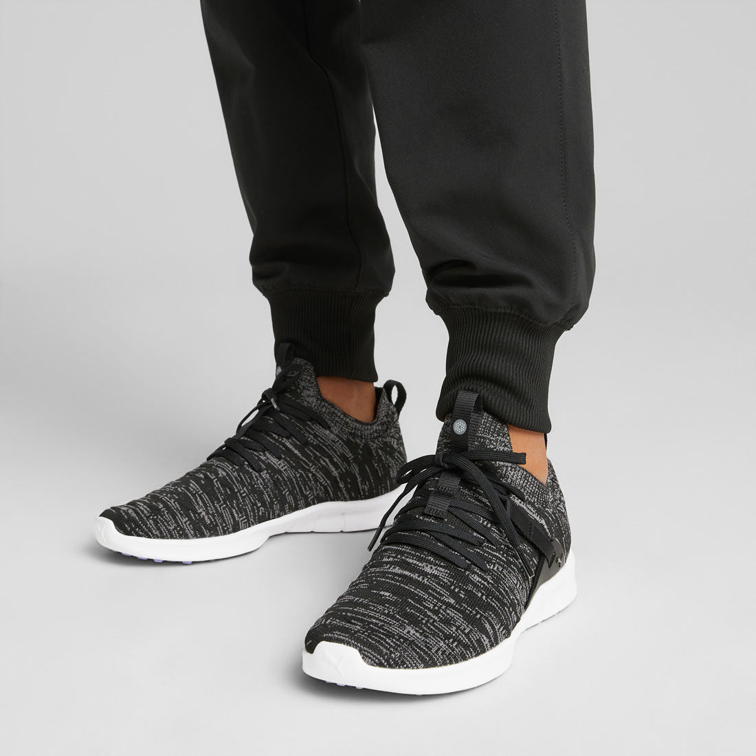 Puma Women's Laguna Fusion Knit Golf Shoes Black/Quiet Shade