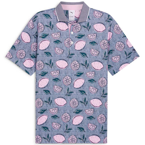 Puma X AP Pink Lemonade Golf Polo