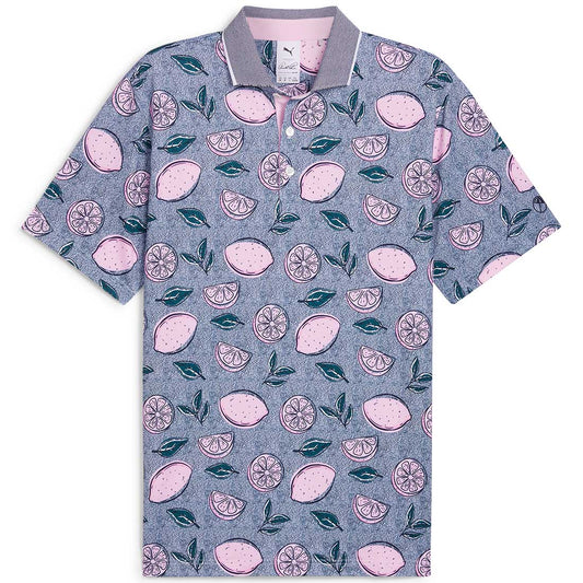 Puma X AP Pink Lemonade Golf Polo
