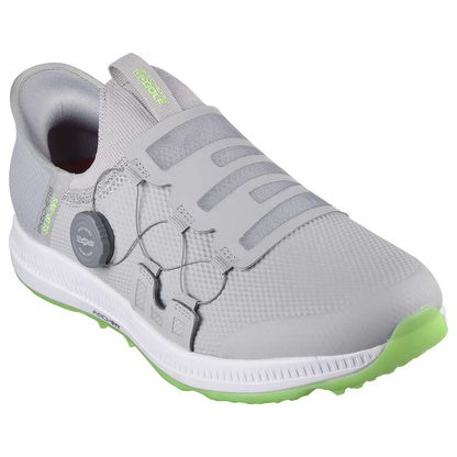 Skechers GO GOLF Elite 5 Slip 'In Golf Shoes Grey/Lime
