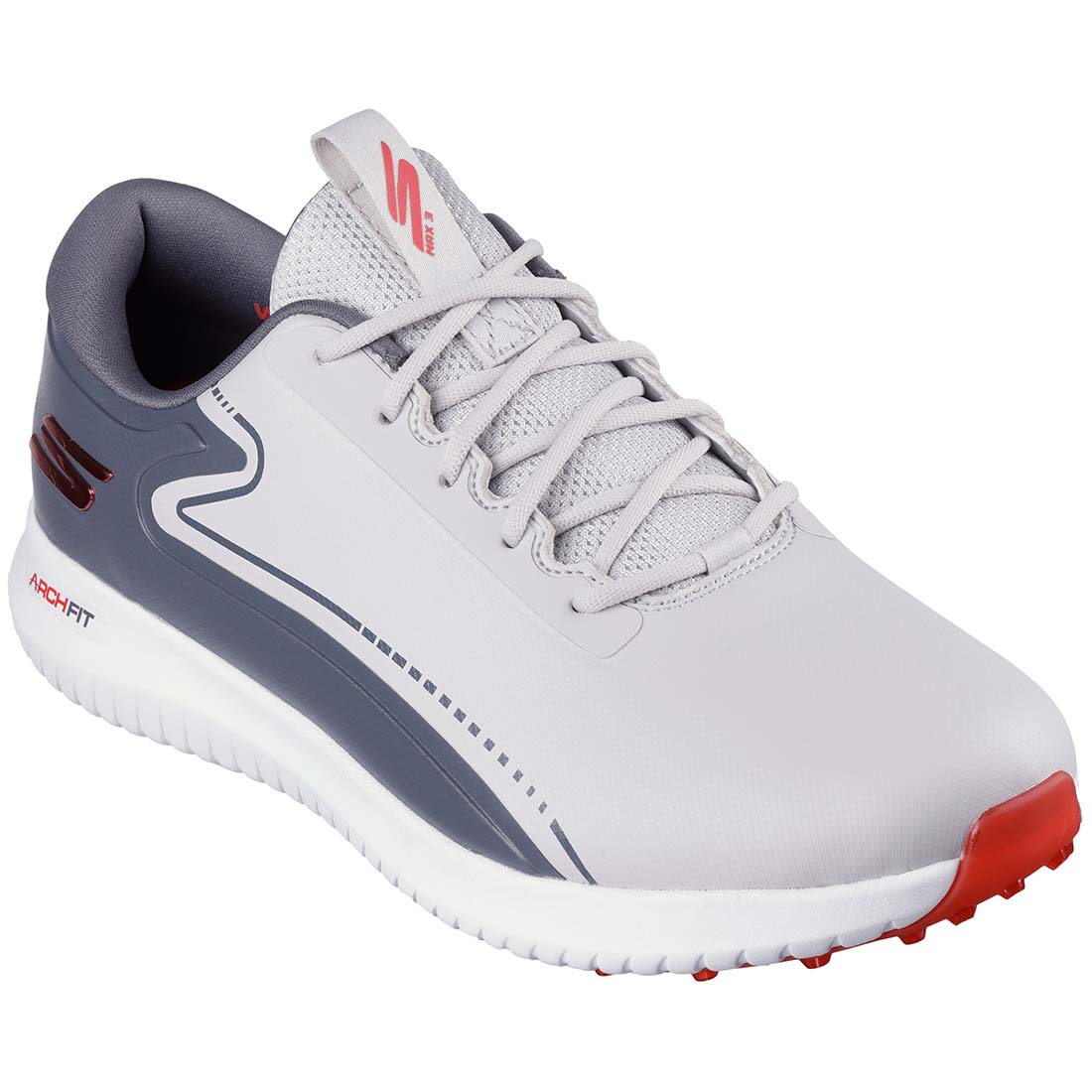Skechers GO GOLF Max 3 Golf Shoes Grey/Red