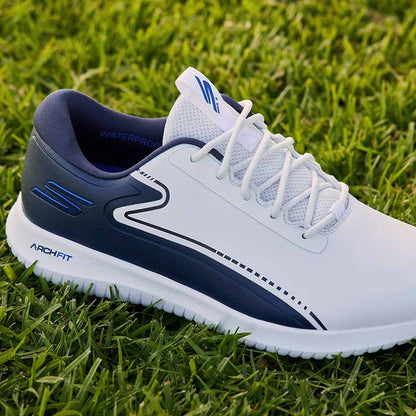 Skechers GO GOLF Max 3 Golf Shoes White/Navy
