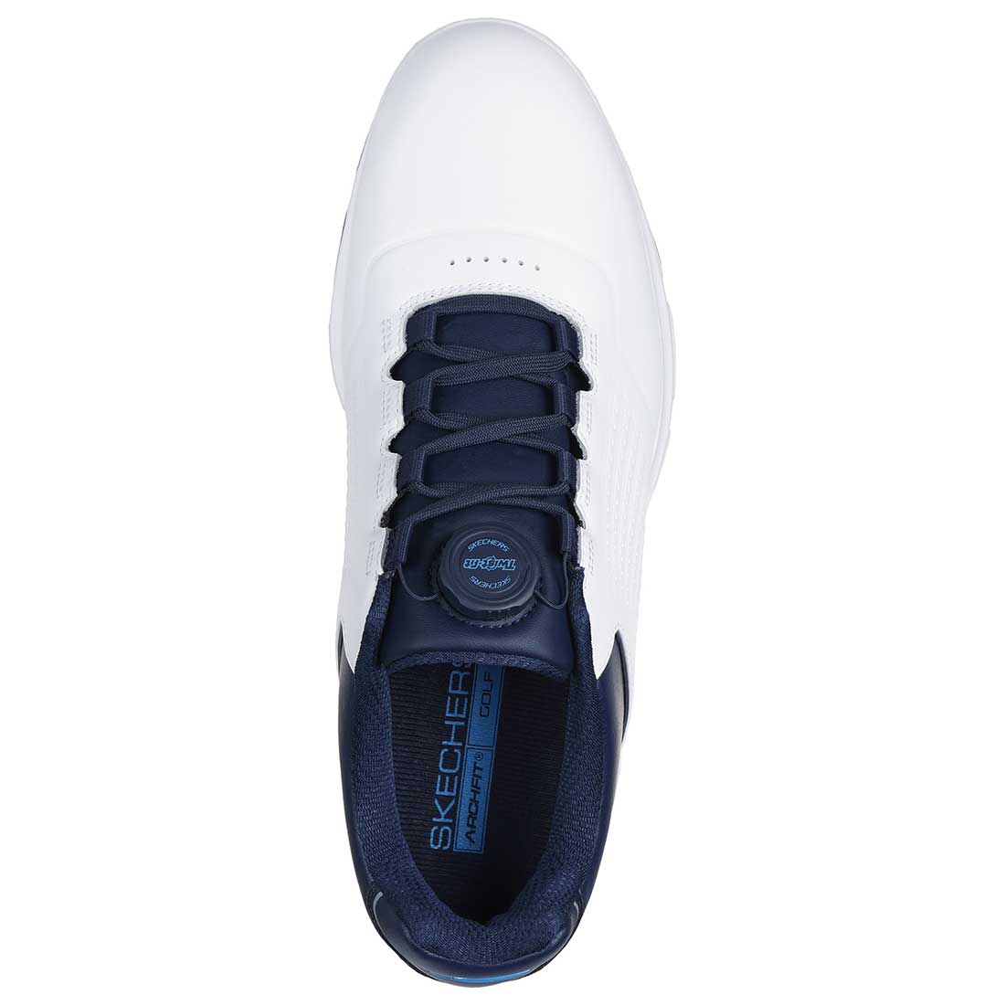 Skechers GO GOLF Pro 6 Twist Golf Shoes White/Navy