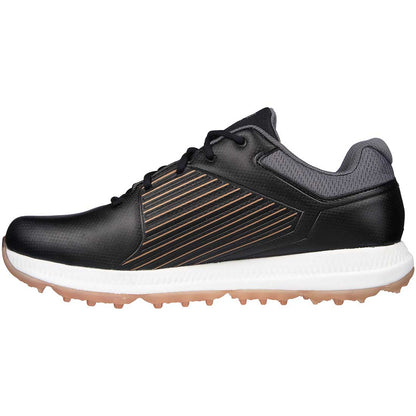 Skechers Women's Arch Fit GO GOLF Elite 5 GF Golf Shoes Black/Rose Gold