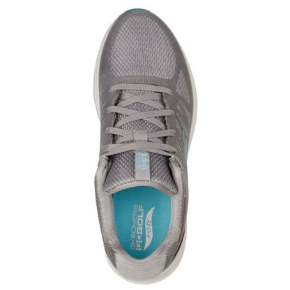 Skechers Women's GO GOLF Elite 5 Score Golf Shoes Grey/Aqua