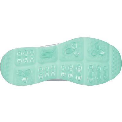 Skechers Women's GO GOLF Elite 6 Slip Ins Golf Shoes Grey/Mint