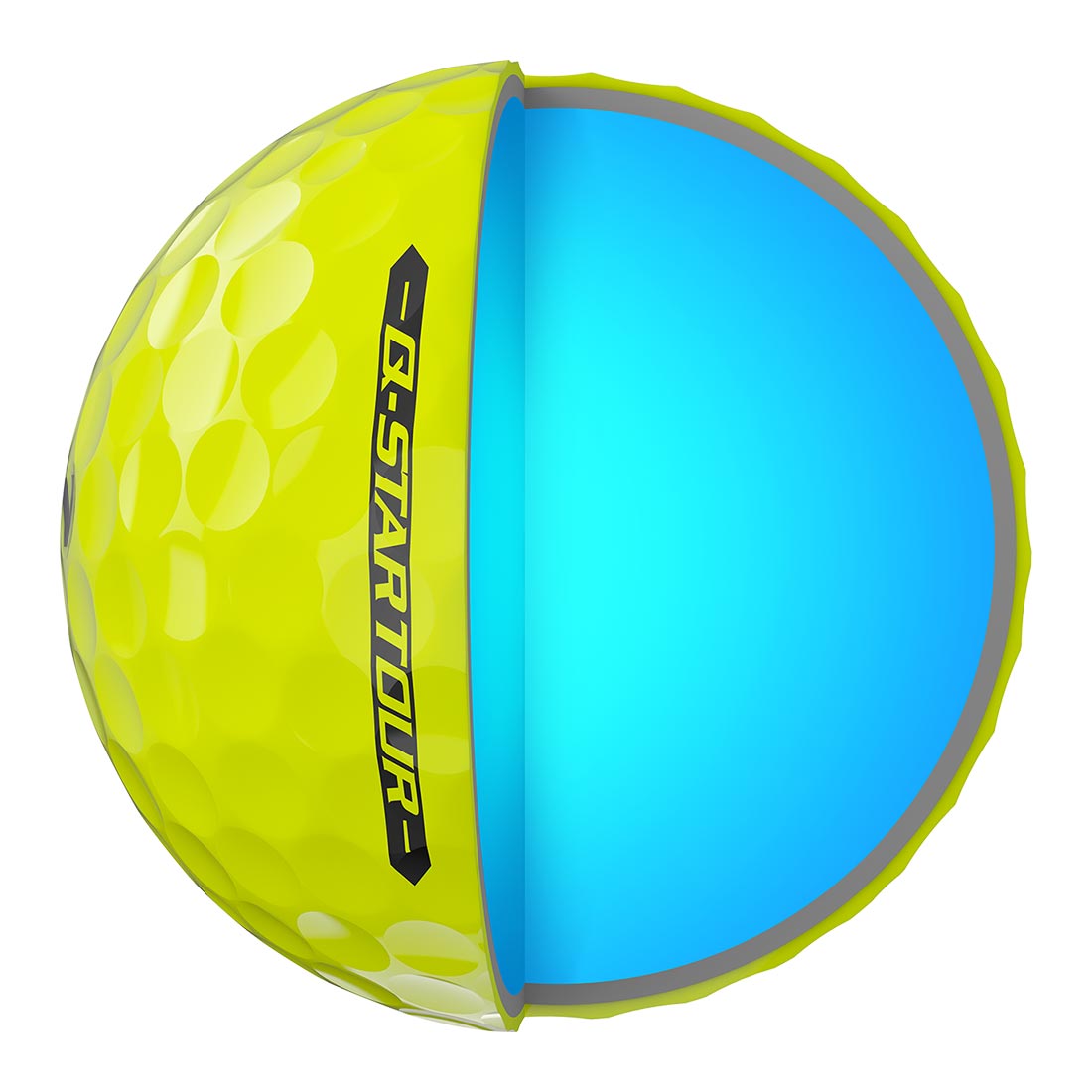 Srixon Q-Star Tour 5 Yellow Golf Balls