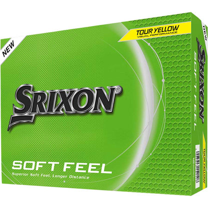 Srixon Soft Feel 14 Personalized Yellow Golf Balls