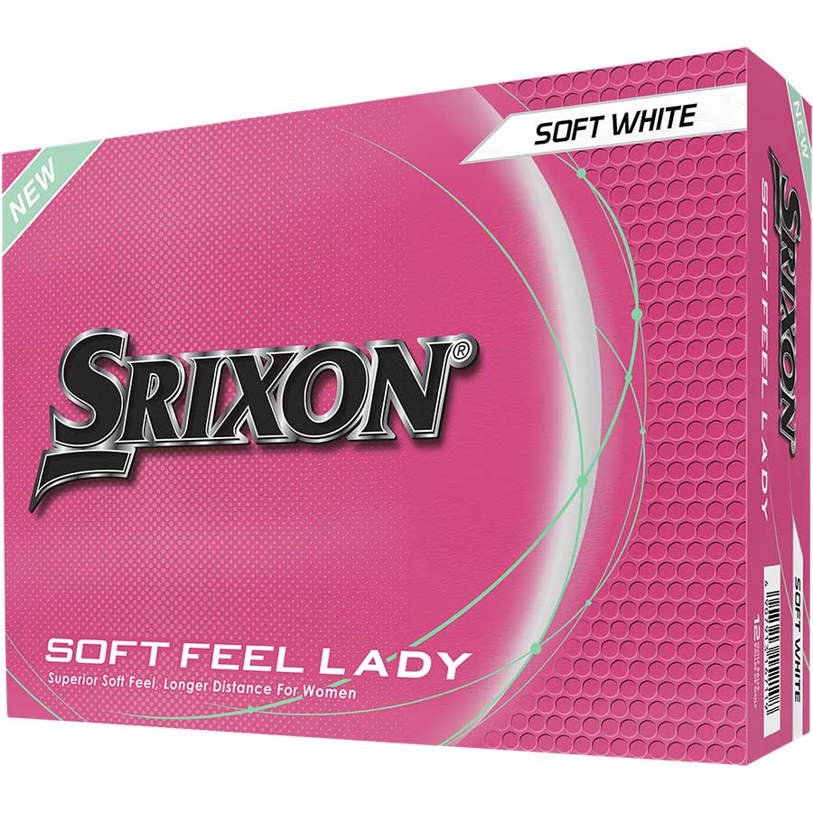 Srixon Women's Soft Feel Lady 9 Personalized White Golf Balls