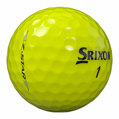 Srixon Z-Star 9 Yellow Golf Balls
