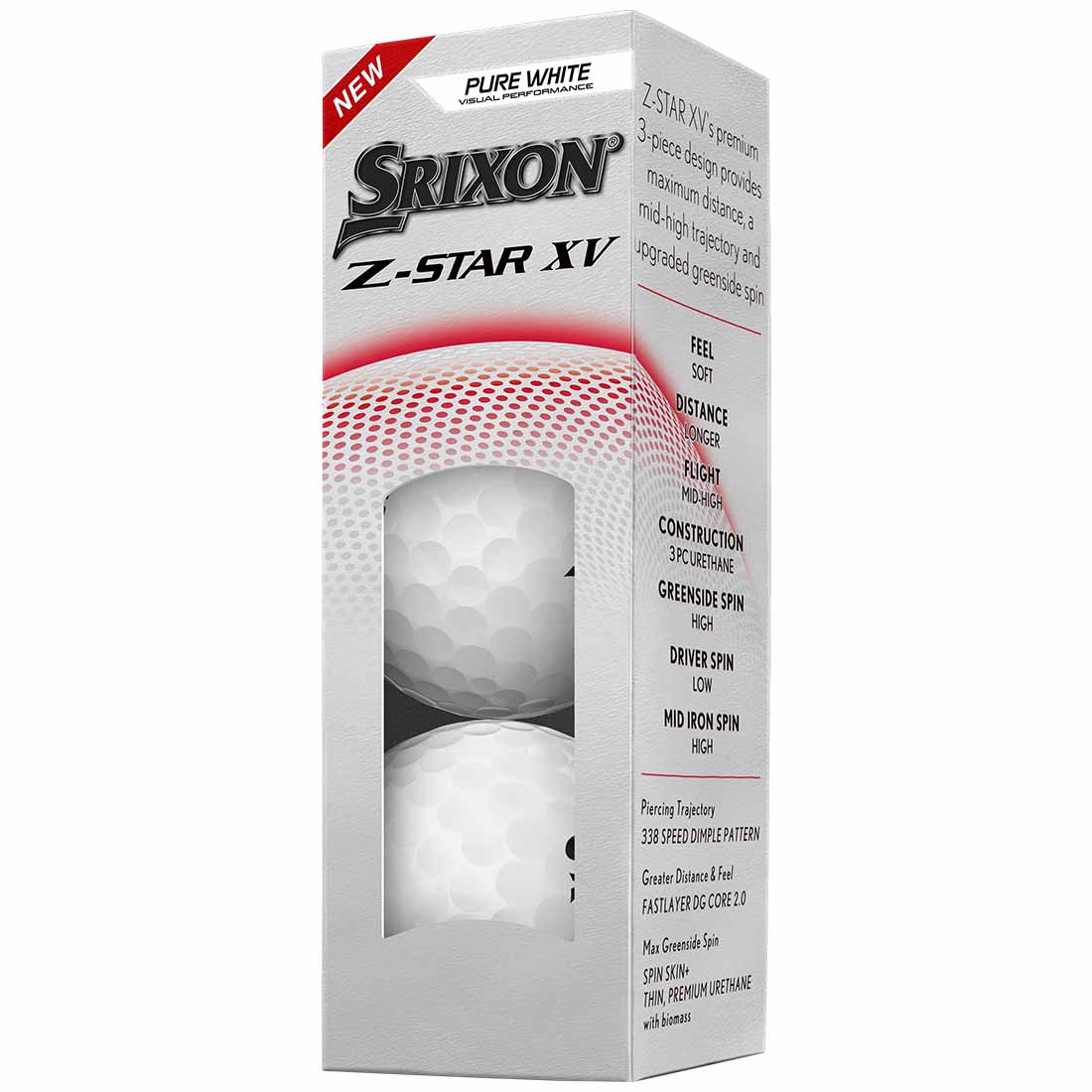 Srixon Z-Star XV 9 White Golf Balls