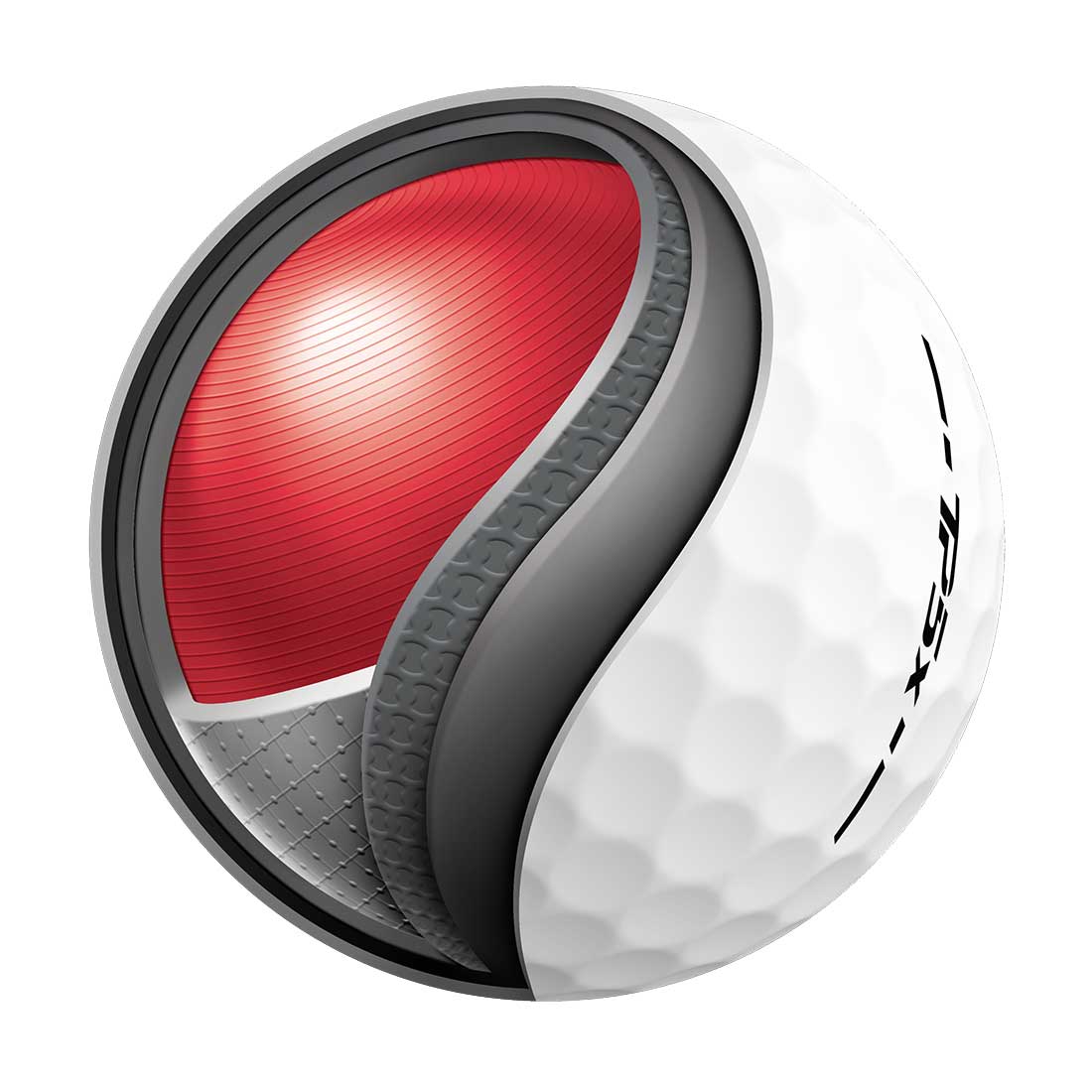 TaylorMade TP5x White Golf Balls
