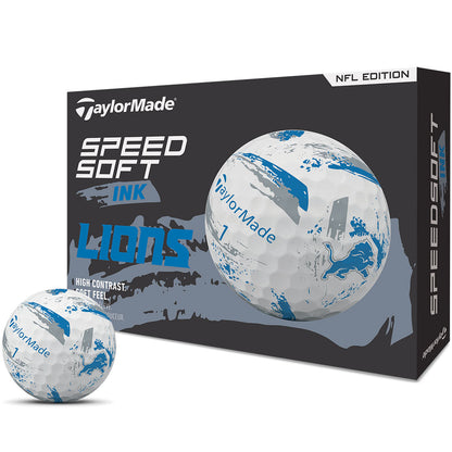 TaylorMade SpeedSoft Ink NFL Golf Balls