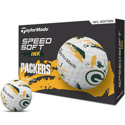 TaylorMade SpeedSoft Ink NFL Golf Balls