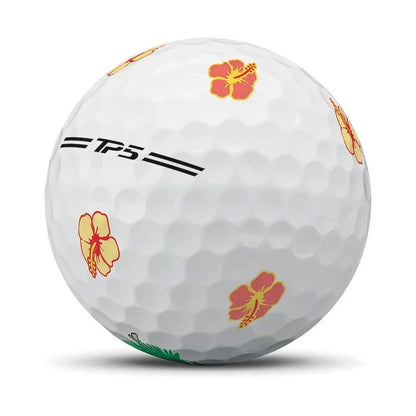TaylorMade TP5 Pix Island Time Golf Balls