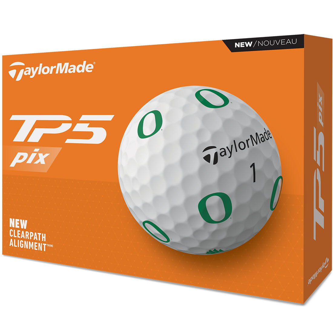 TaylorMade TP5 Pix NCAA Golf Balls