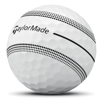 TaylorMade Tour Response Clear Stripe Golf Balls