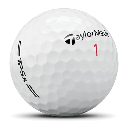 TaylorMade TP5x White Personalized Golf Balls