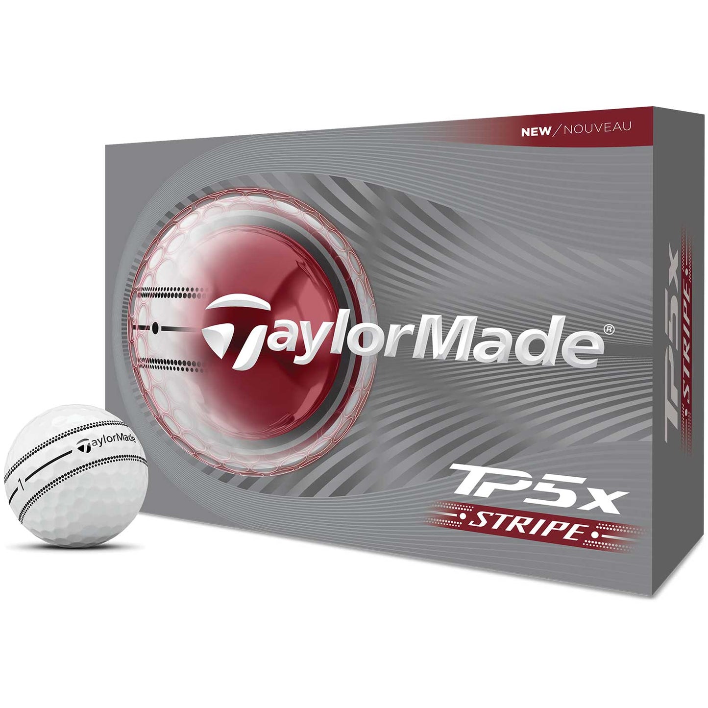 TaylorMade TP5x Stripe Golf Balls