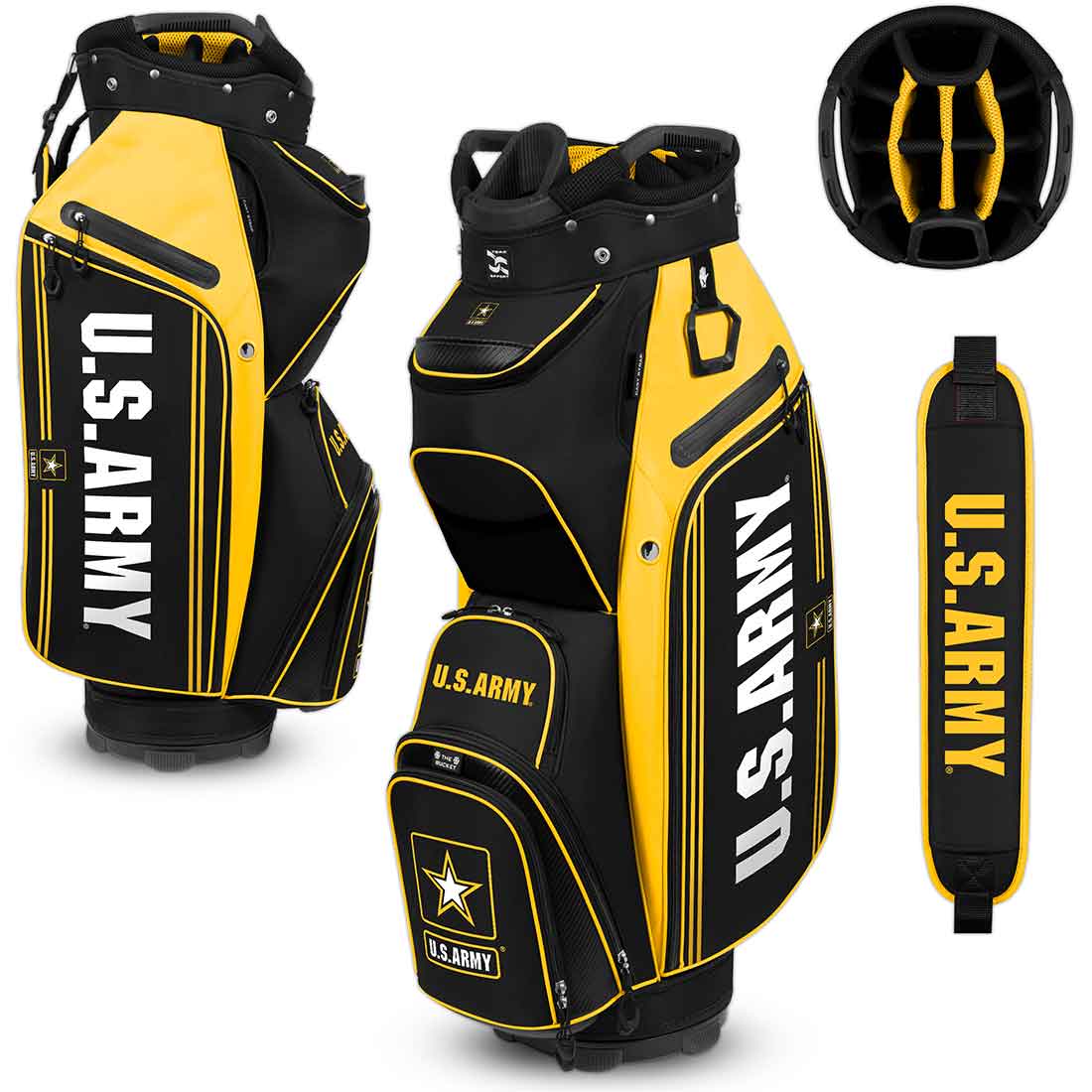 Team Effort Military Bucket III Cooler Cart Bag