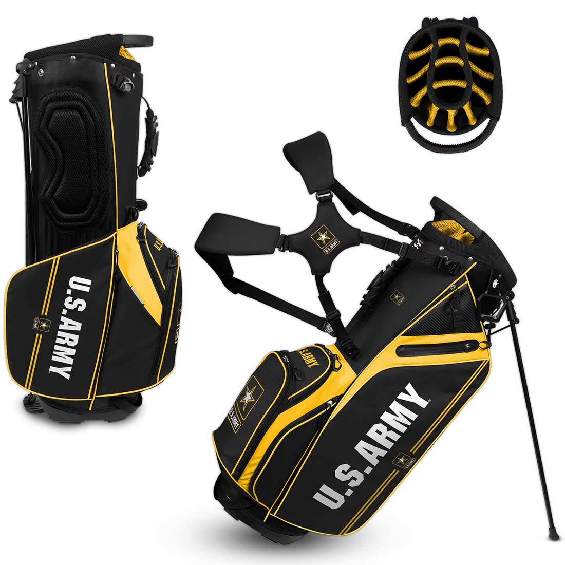 Team Effort Military Caddie Carry Hybrid Bag