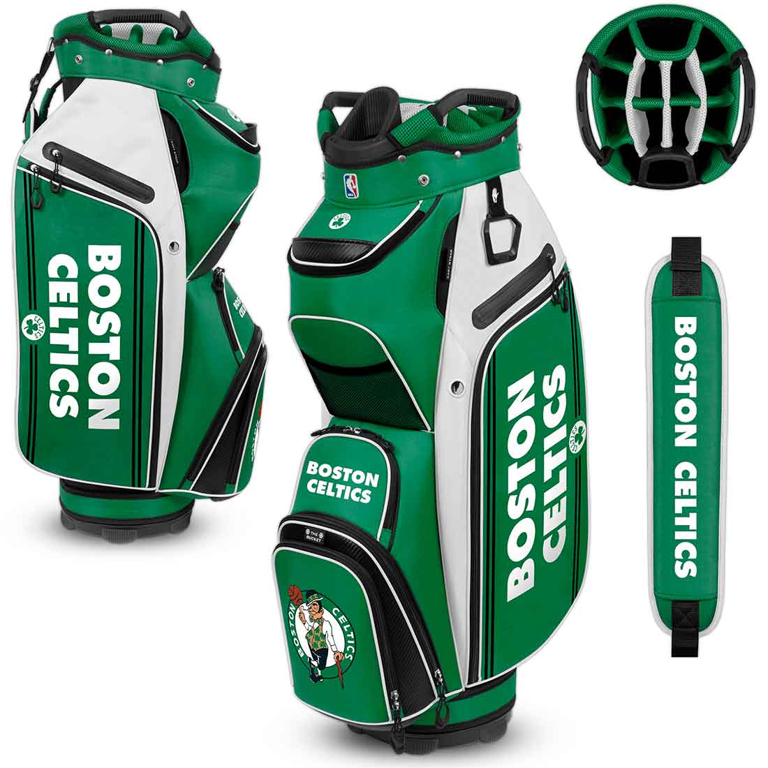 Team Effort NBA Bucket III Cooler Cart Bag