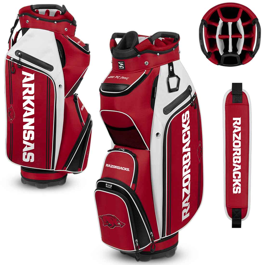 Team Effort NCAA Bucket III Cooler Cart Bag
