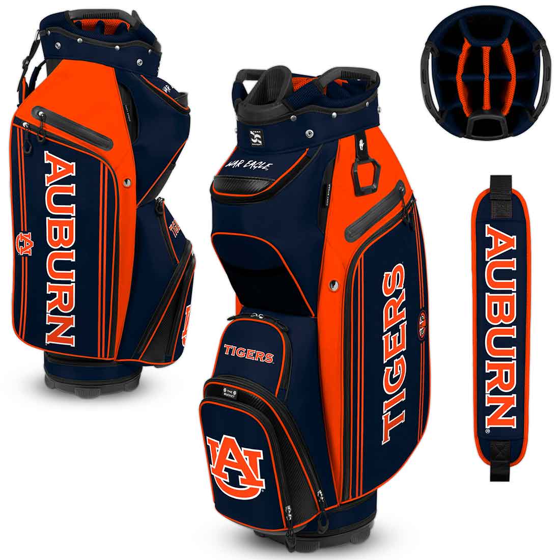 Team Effort NCAA Bucket III Cooler Cart Bag